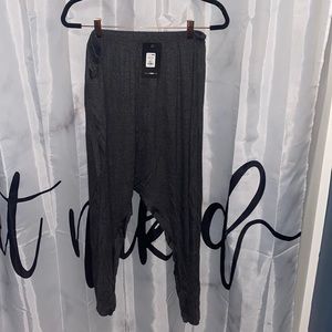 Fashion Nova Charcoal Grey Super Slouchy Joggers